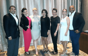 Victoria and the Quintessentially team (from left to right: Rene Estripeaut, Mileidy Castillo, Victoria Macdonald, Enoly Rodríguez, Verónica Pérez, Julia Ortega, Alfredo Smith)